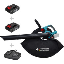 Воздуходувка KONNER&SOHNEN KS LBV-40V Set (KSLBV-40VSET)