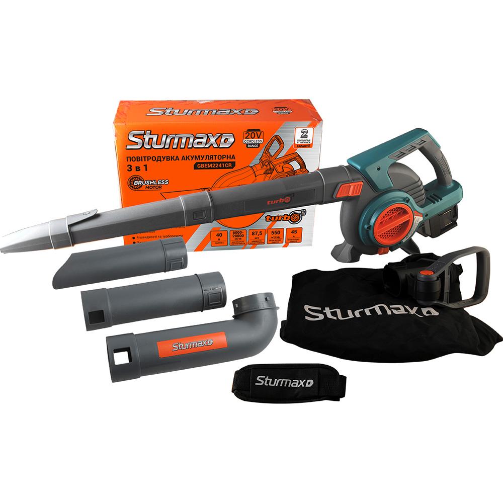 Фото Повітродувка STURMAX GBEM2241CR