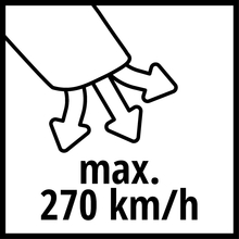 Воздуходувка EINHELL GP-LB 36/270 Li E BL - Solo 36В (3433570) без АКБ и ЗУ