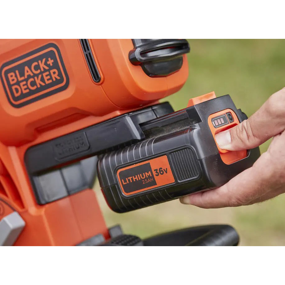 Повітродувка BLACK&DECKER BCBLV3625L1 Режими роботи подрібнення