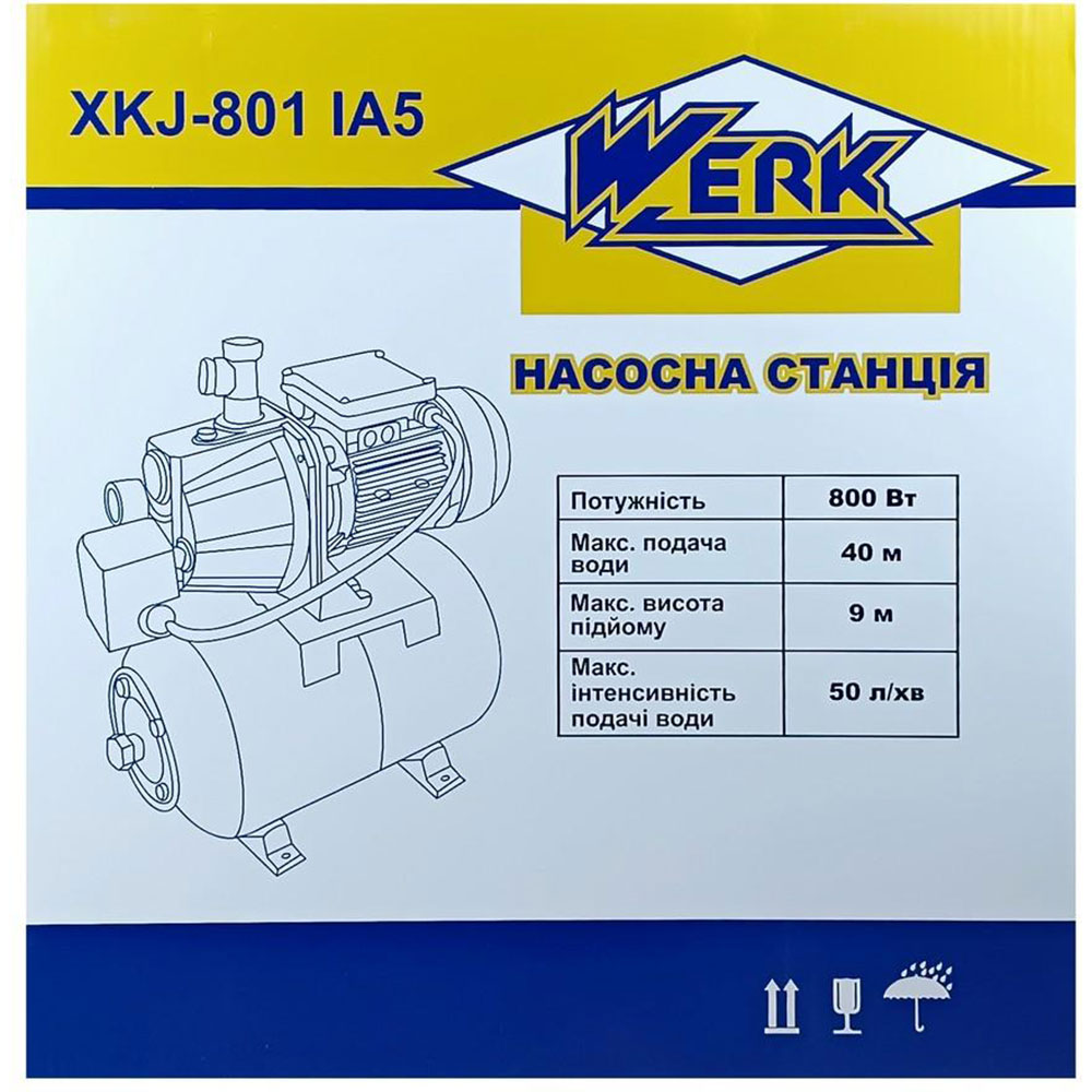 Покупка Насосная станция WERK XKJ-801 IA5 (33746)