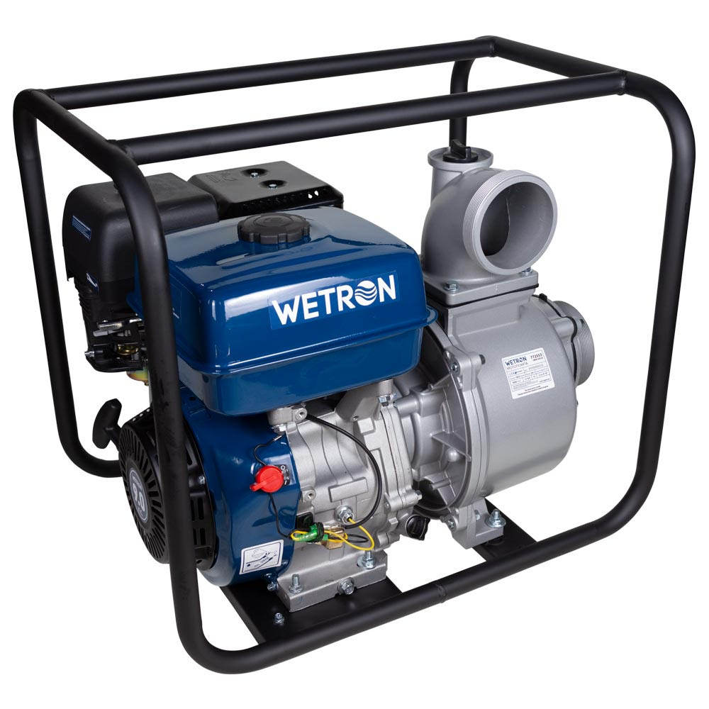 

Мотопомпа WETRON WM100CX (772553), мотопомпа 9к.с. Hmax 26м Qmax (4-ох тактний)