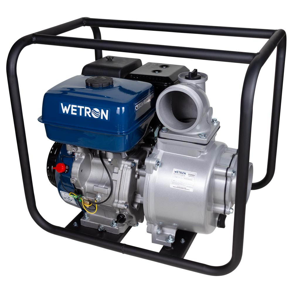 Мотопомпа WETRON WM100CX (772553) Об'єм двигуна 270