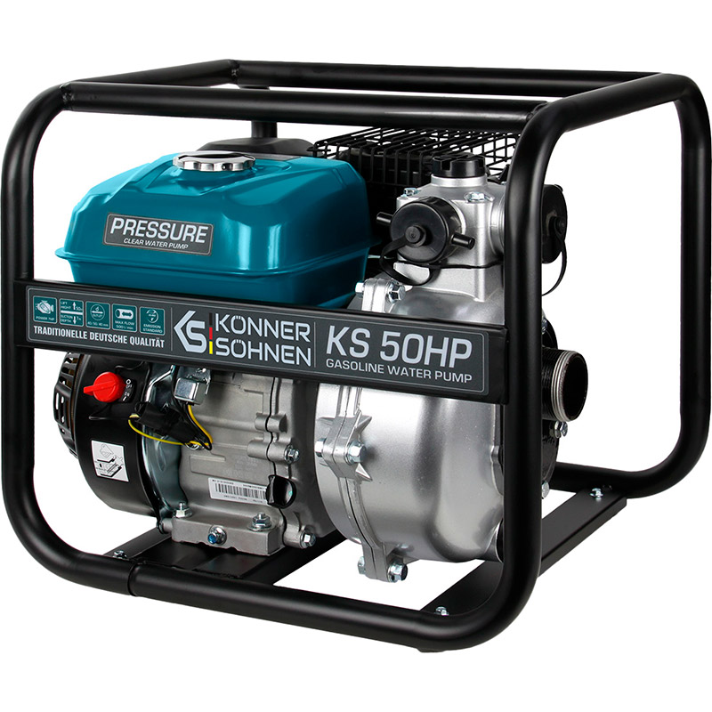 Мотопомпа KONNER&SOHNEN KS 50HP Мощность 7