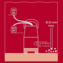 Насос EINHELL GC-DP 3325 (4181530)