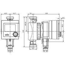 Насос WILO Star-Z Nova T, G 1, 10 бар, 138мм, 7Вт, 230В (4222650)