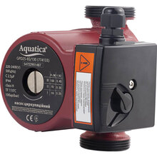 Насос циркуляційний AQUATICA 100Вт Hmax 6м Qmax 75л/хв D1 1/2" 130мм + гайки D1"