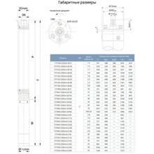 Насос скважинный DONGYIN 1,5 кВт H 108(80)м Q 90(60)л/мин D80мм (777095)