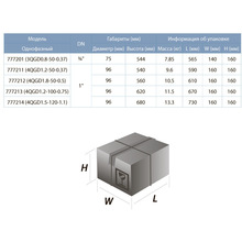 Насос DONGYIN 4QGD1.2-50-0.37 0.37кВт (777211)