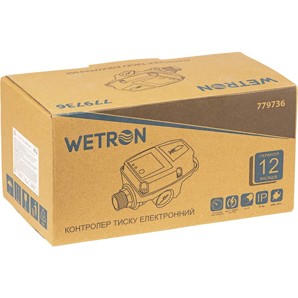 В Украине Контроллер давления WETRON 1.1кВт D1 (7016487)