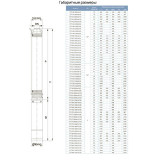 Насос скважинный DONGYIN 0.75кВт H 58(38)м Q 140(100)л/хв D 102мм (777493)