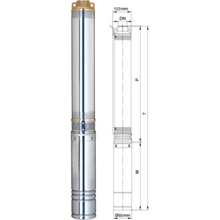 Насос відцентровий DONGYIN 0.55кВт D94мм (777113)