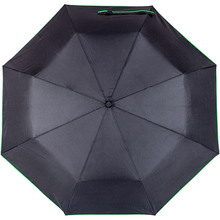 Зонт BERGAMO Sky Black/Green (7040009)