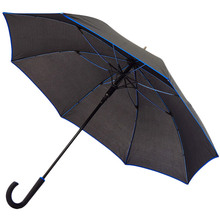 Зонт BERGAMO Line Black/Blue (7130004)