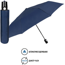 Парасолька PERLETTI Ombrelli Promozionali Black (96007-02)