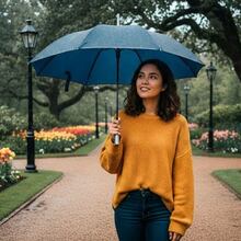 Зонт PERLETTI Reflecting Blue (P96014-02)