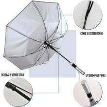 Зонт PERLETTI Reflecting White (P96014-04)