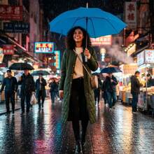 Зонт PERLETTI Reflecting Blue (P96014-05)