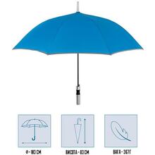 Зонт PERLETTI Reflecting Blue (P96014-05)