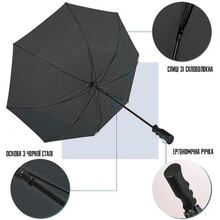 Зонт PERLETTI Golf XXL Black (P96020-01)