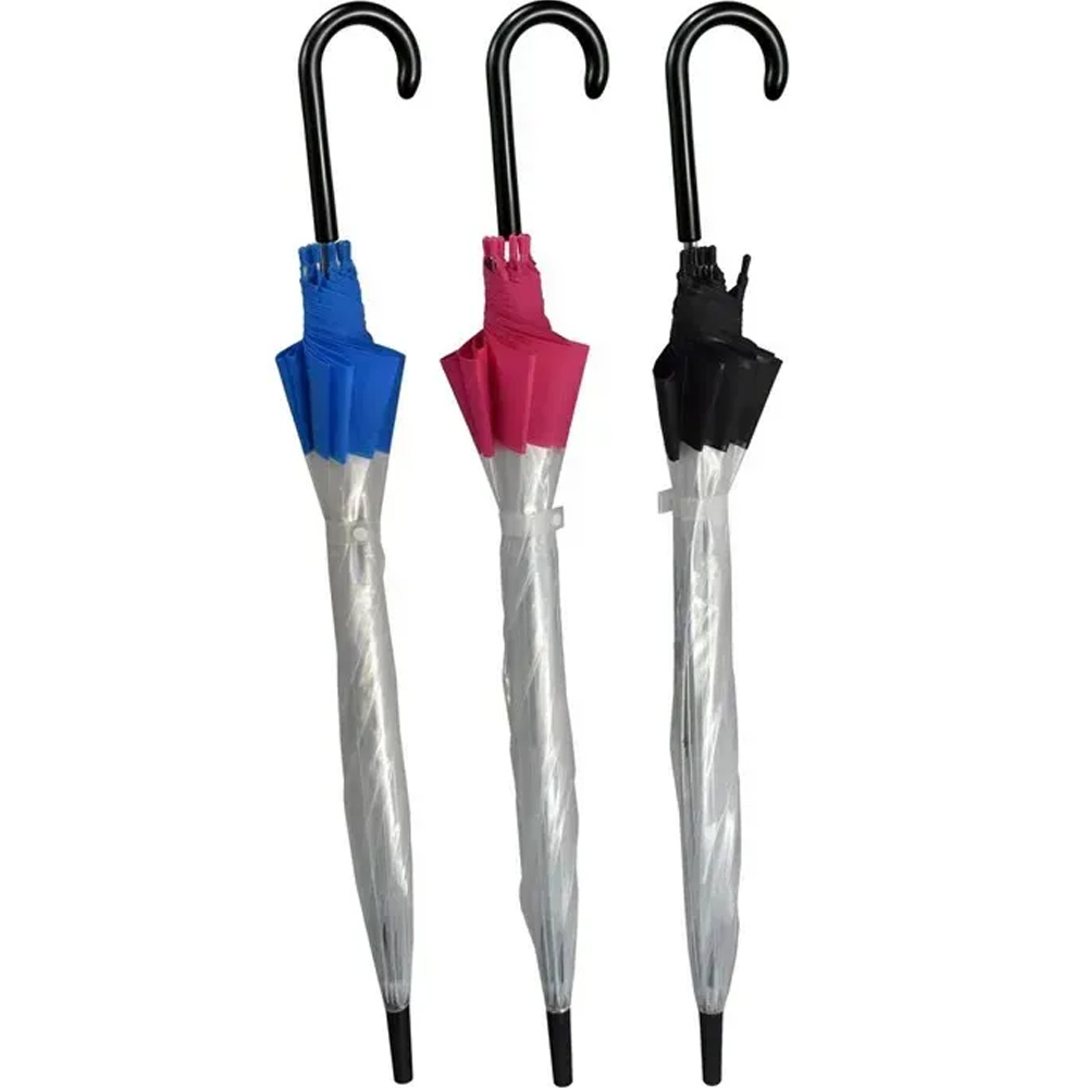 Зонтик SEMI LINE Transparent-Pink (2507-5) Для кого униcекс