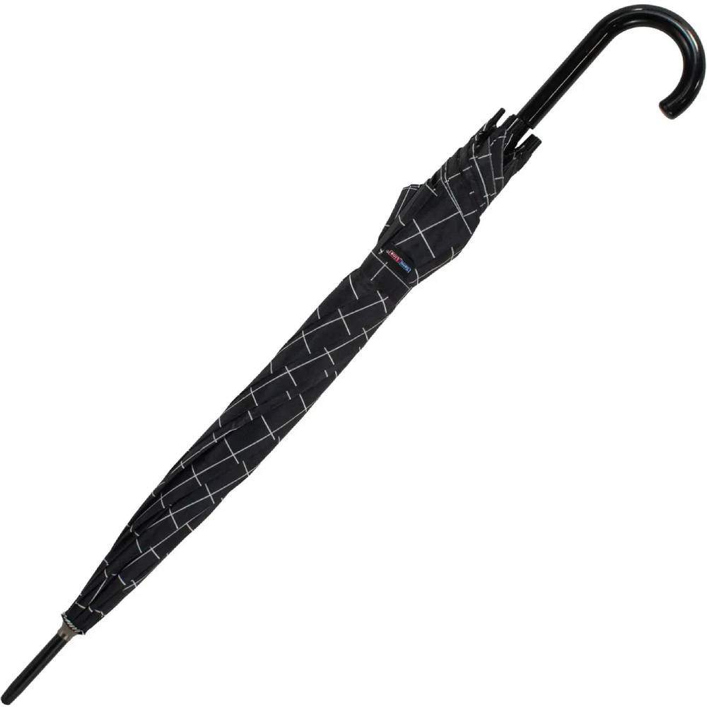 Парасолька SEMI LINE Grid Black (L2037-5) Вид тростина