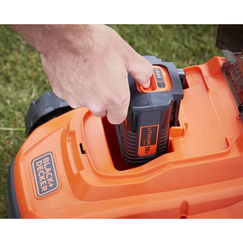 Газонокосилка BLACK&DECKER BCMW3336L2 Вид газонокосилки