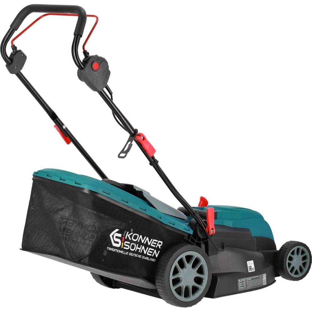 Газонокосилка KONNER&SOHNEN KS 42LM Колеса Спереди 6", сзади 9"