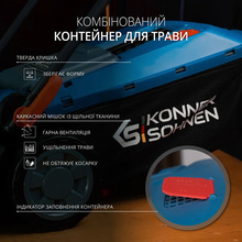 Газонокосарка KONNER&SOHNEN KS 33LM-20V (KS33LM-20V)