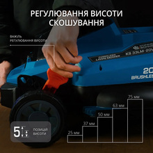 Газонокосарка KONNER&SOHNEN KS 33LM-20V (KS33LM-20V)