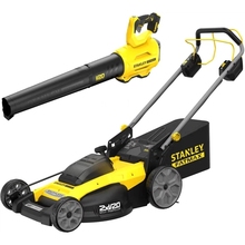 Газонокосарка STANLEY FatMax + повітродувка FatMax (SFMCMWS251M+SFMCBL7M1)