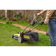 Газонокосарка STANLEY FatMax + повітродувка FatMax (SFMCMWS251M+SFMCBL7M1)