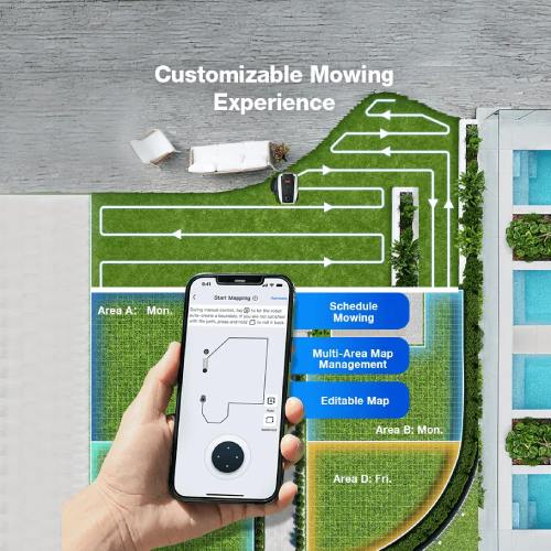 Зображення Робот-газонокосарка ECOVACS GOAT O1200 LIDAR PRO (MR2508)