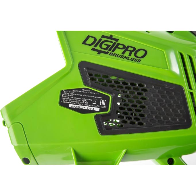Зовнішній вигляд Мотокоса Greenworks GD40BC (1301507)