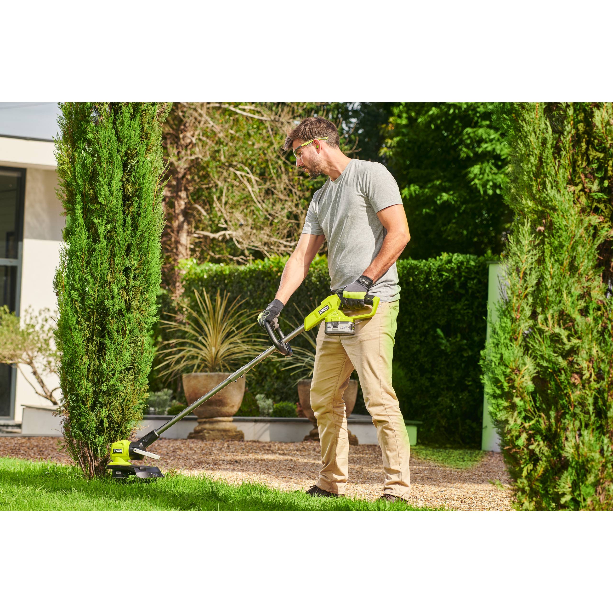 Тример RYOBI RY18LT33B-0 (5133006024) Штанга пряма