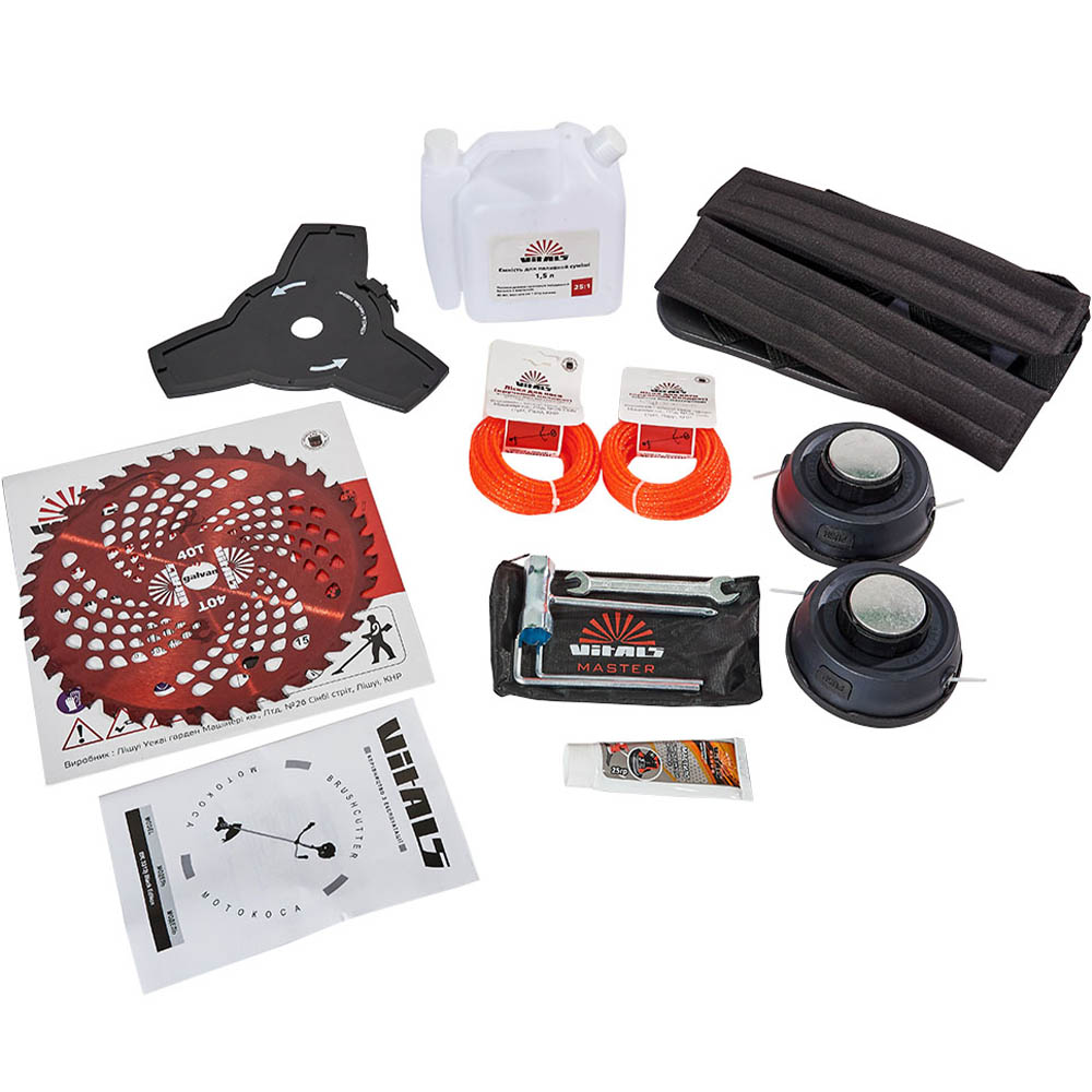 Внешний вид Мотокоса VITALS Master BK 3312j Black Edition (172049)