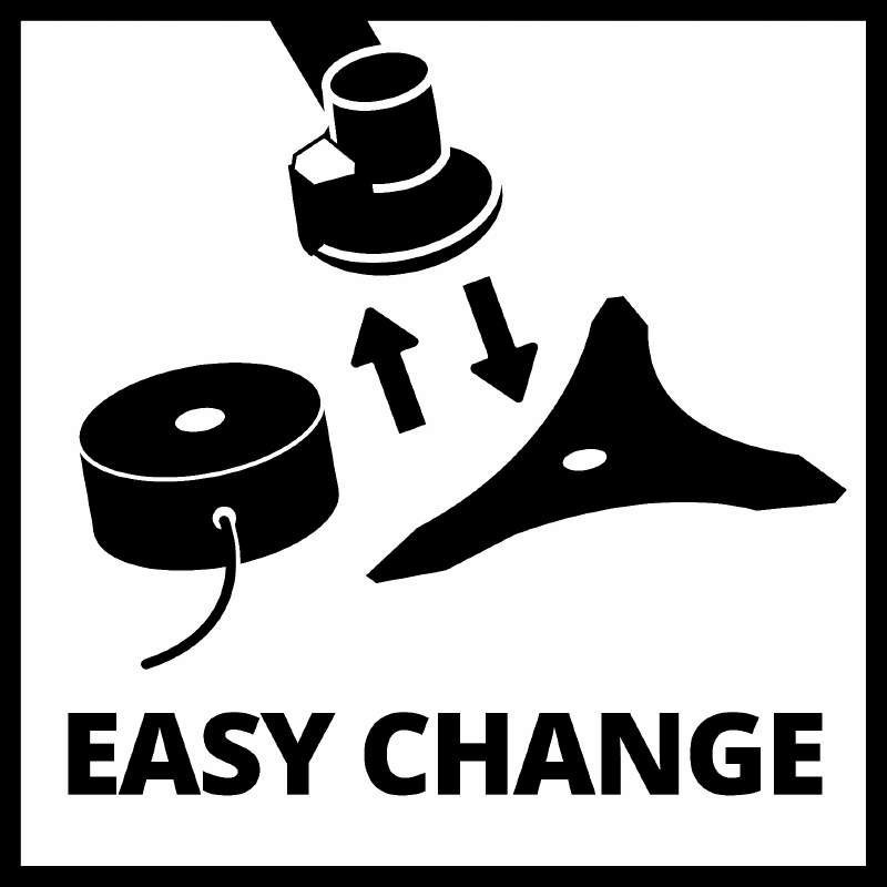 Фото 20 Мотокоса EINHELL GP-BC 36/430 Li BL Solo без АКБ и ЗУ (3411340)