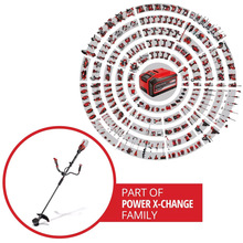 Мотокоса EINHELL GP-BC 36/430 Li BL Solo без АКБ и ЗУ (3411340)