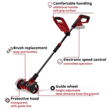 Очиститель швов EINHELL Expert GE-CC 18/110 Li E-Solo 18В (3424070)
