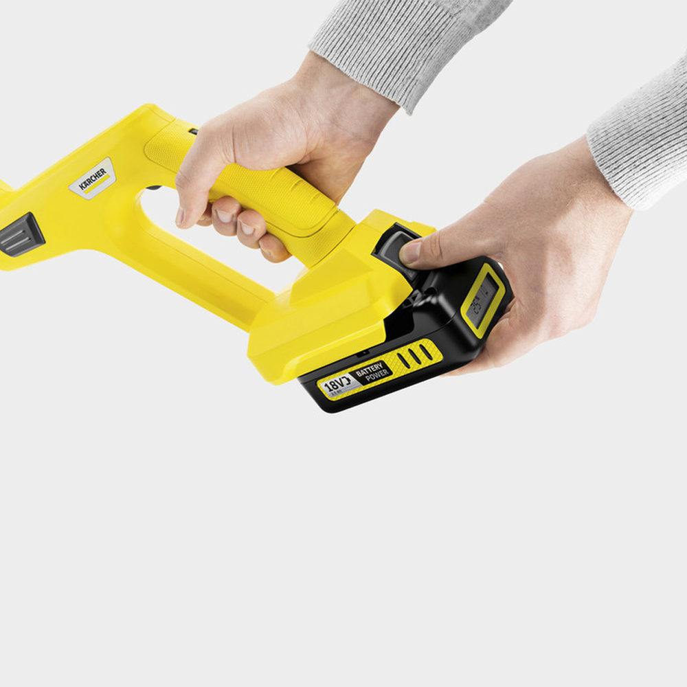 Триммер KARCHER LTR 18-25 Battery Set Yellow (1.444-301.0) Додатково акумуляторна платформа 18В
