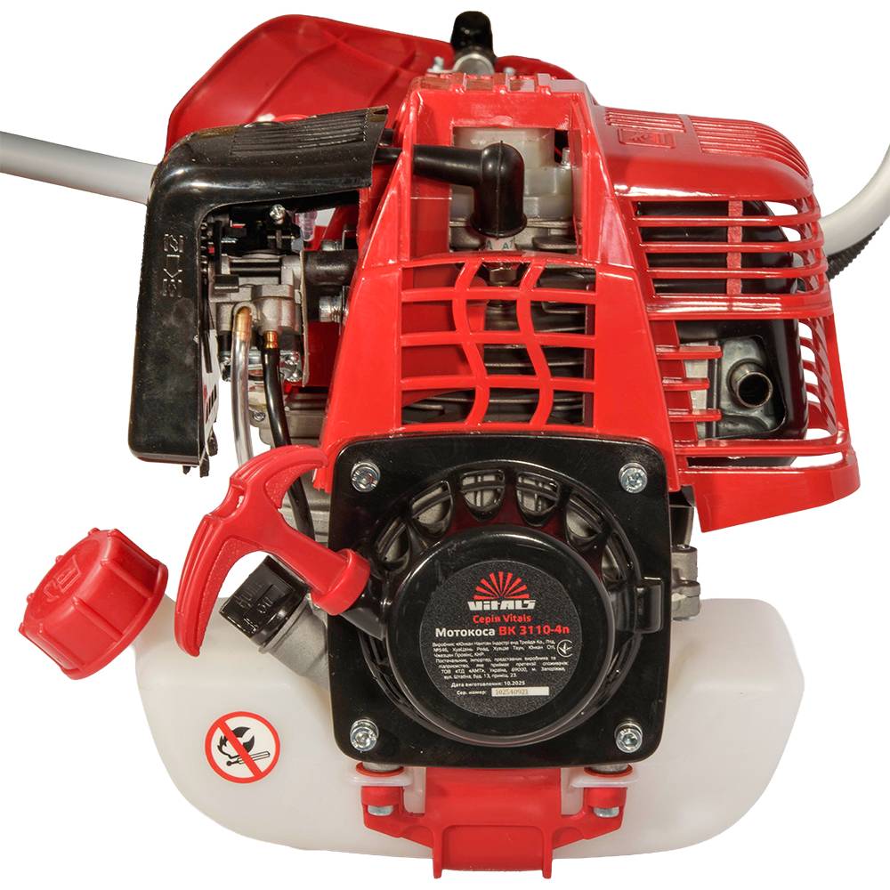 Мотокоса VITALS BK 3110-4n (243545) Різальна система волосінь/ніж