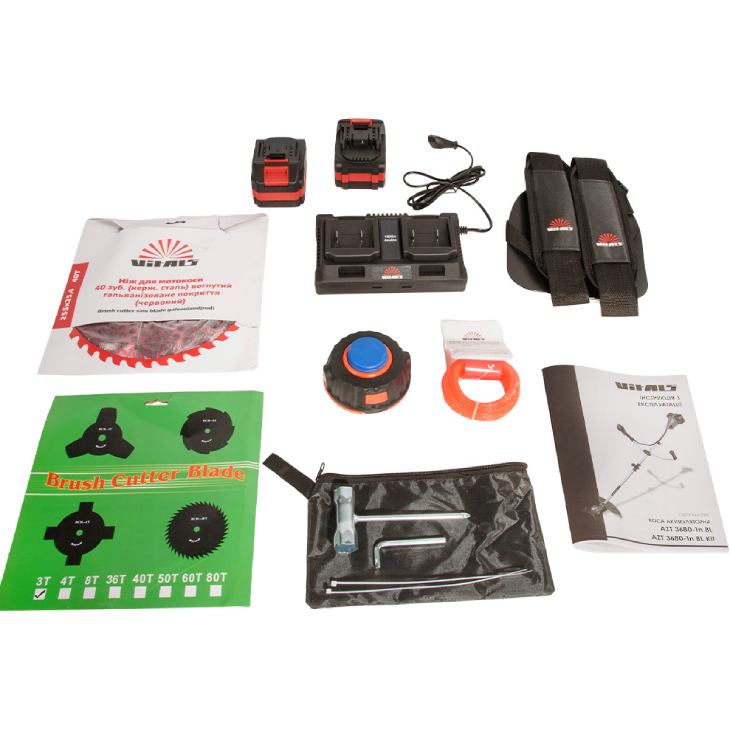 Мотокоса VITALS Master AZT 3680-1n BL Kit (243562) ᐉ купити в