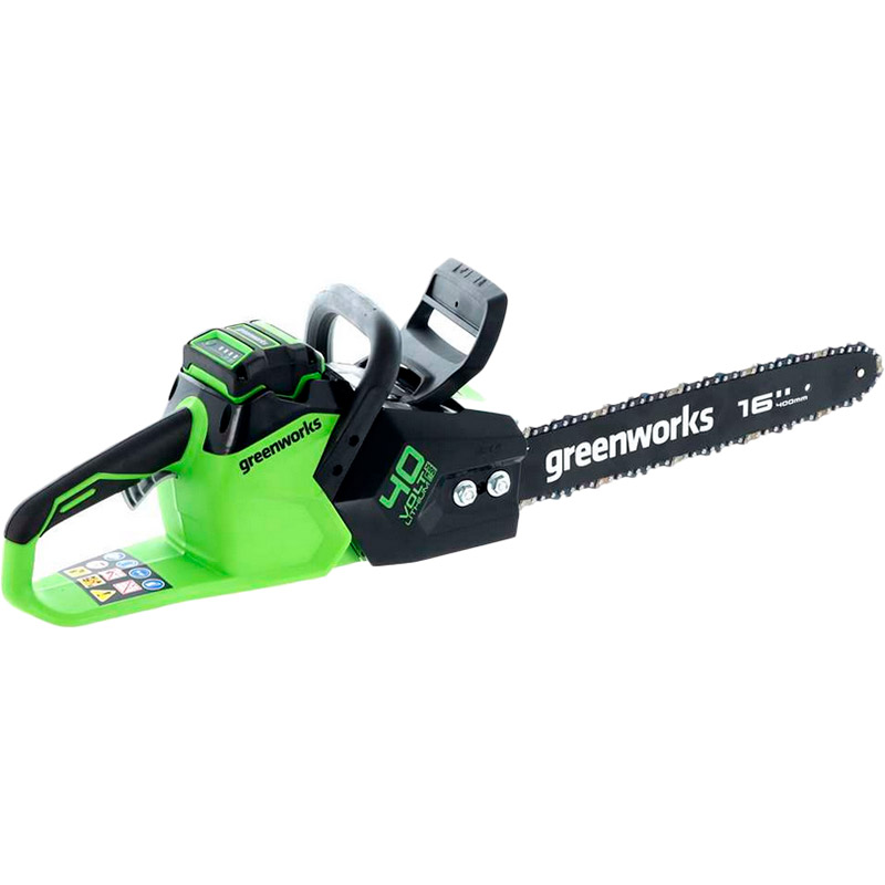 Цепная пила GREENWORKS GD40CS18 (2005807) Двигатель поперечное (боковое)