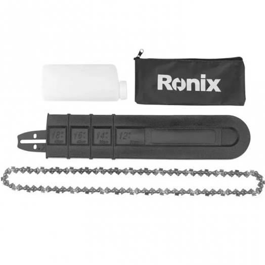 Цепная пила RONIX 4647 450 мм Двигатель поперечное (боковое)