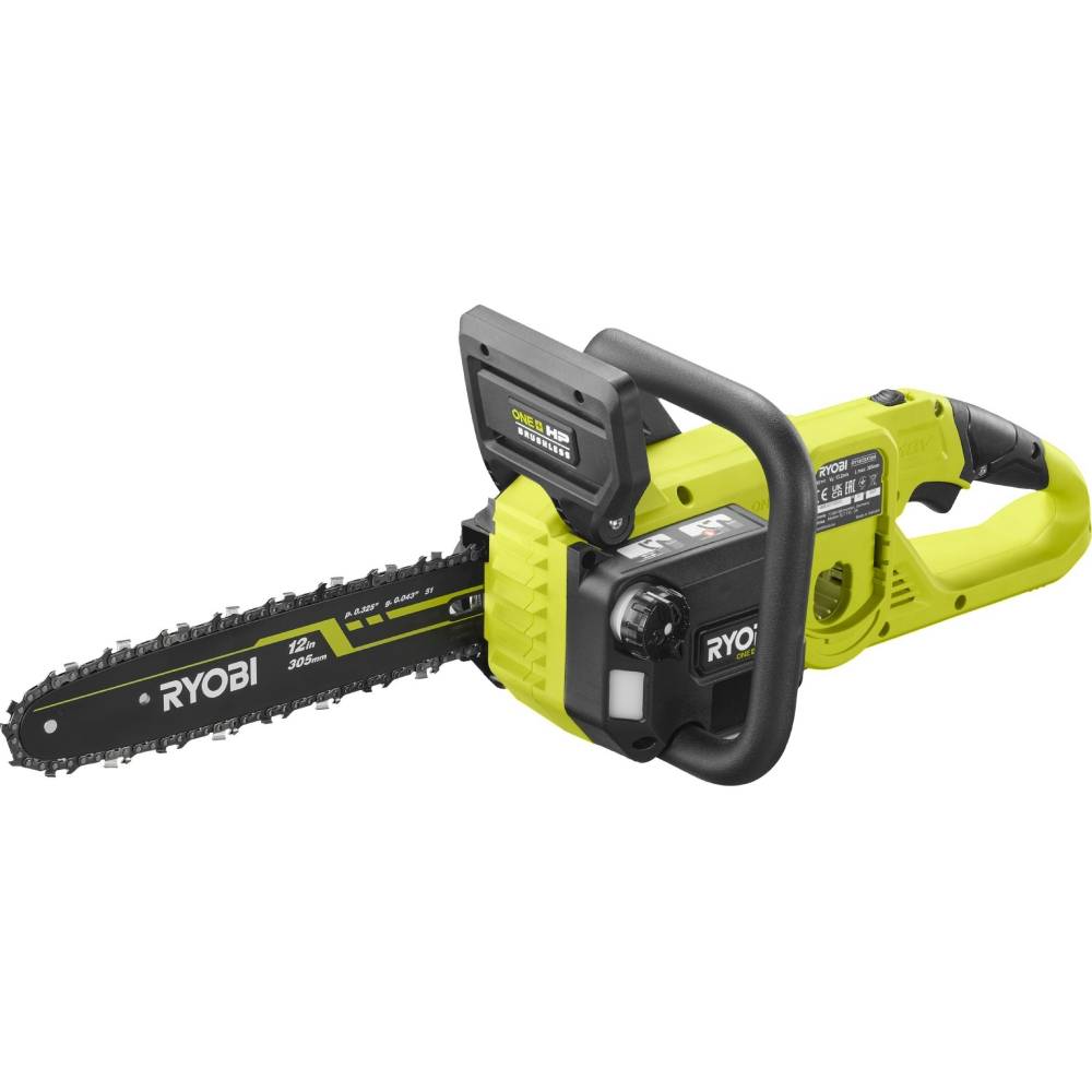 Цепная пила Ryobi ONE+HP RY18CSX30A-150 18B 1х5А·ч (5133005466) Длина шины 30