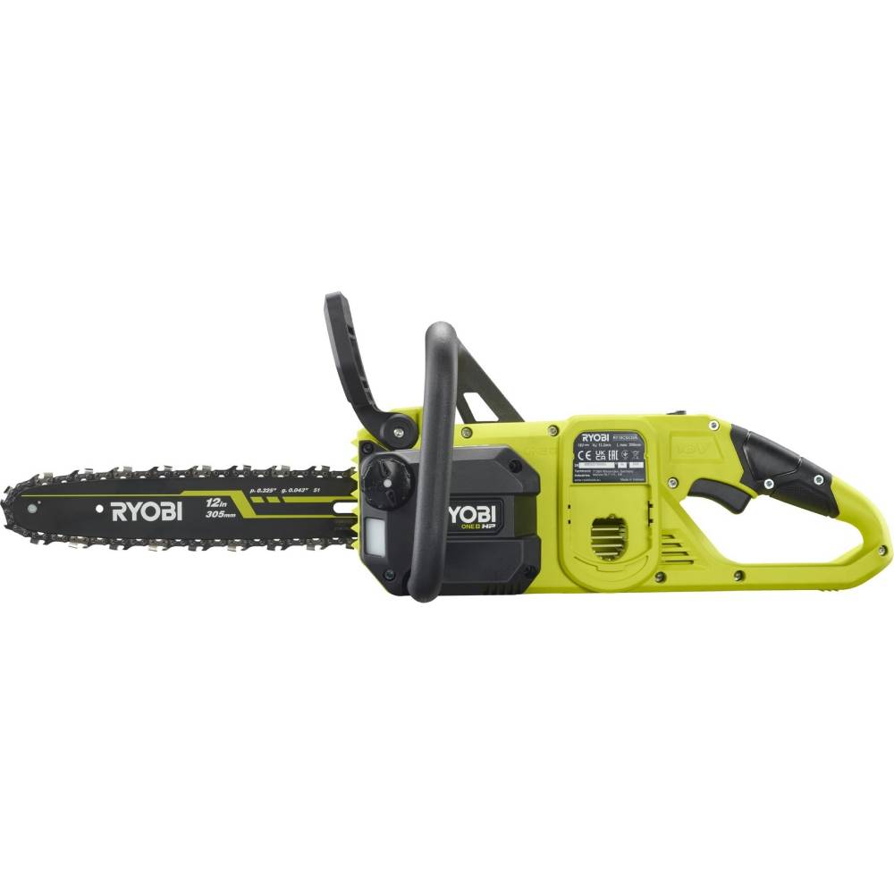 Цепная пила Ryobi ONE+HP RY18CSX30A-150 18B 1х5А·ч (5133005466) Двигатель поперечное (боковое)