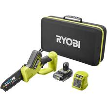 Цепная минипила Ryobi ONE+HP RY18PSX15A-120T 18B 1х2А·ч (5133005899)