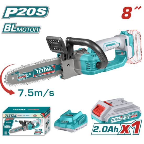 Цепная пила TOTAL TGSLI20851 Двигатель продольное (прямое) 