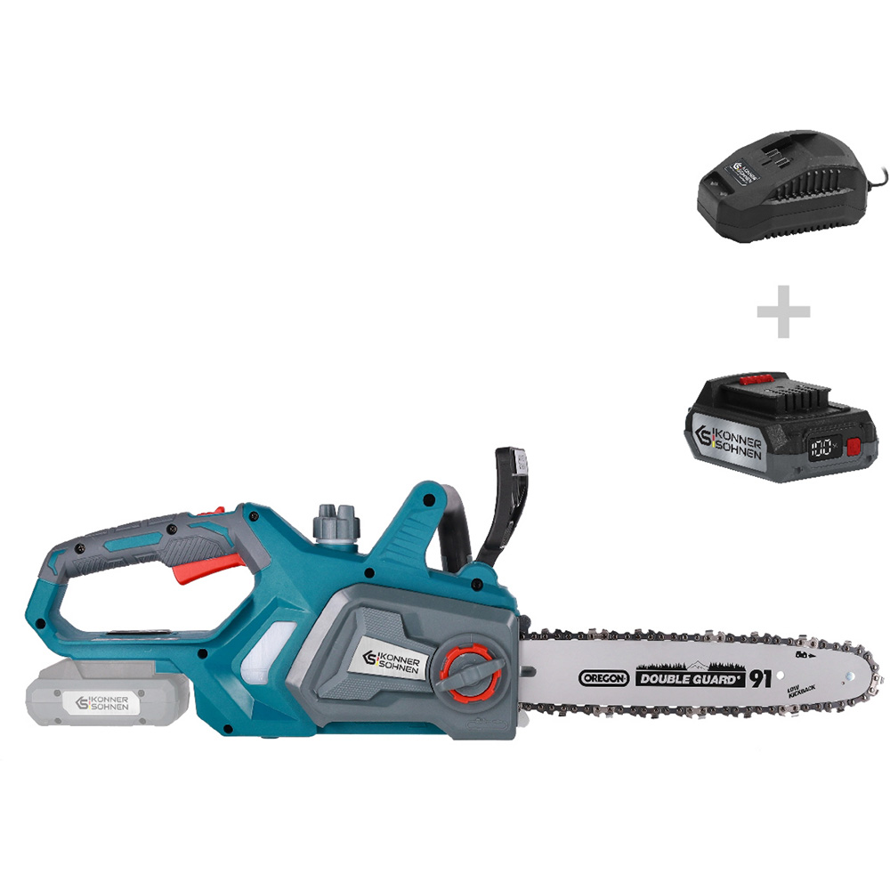 Цепная пила KONNER&SOHNEN KS CS20V-12 Set Max (KSCS20V-12SETMAX) Цепная пила KONNER&SOHNEN KS CS20V-12 Set Max (KSCS20V-12SETMAX)
