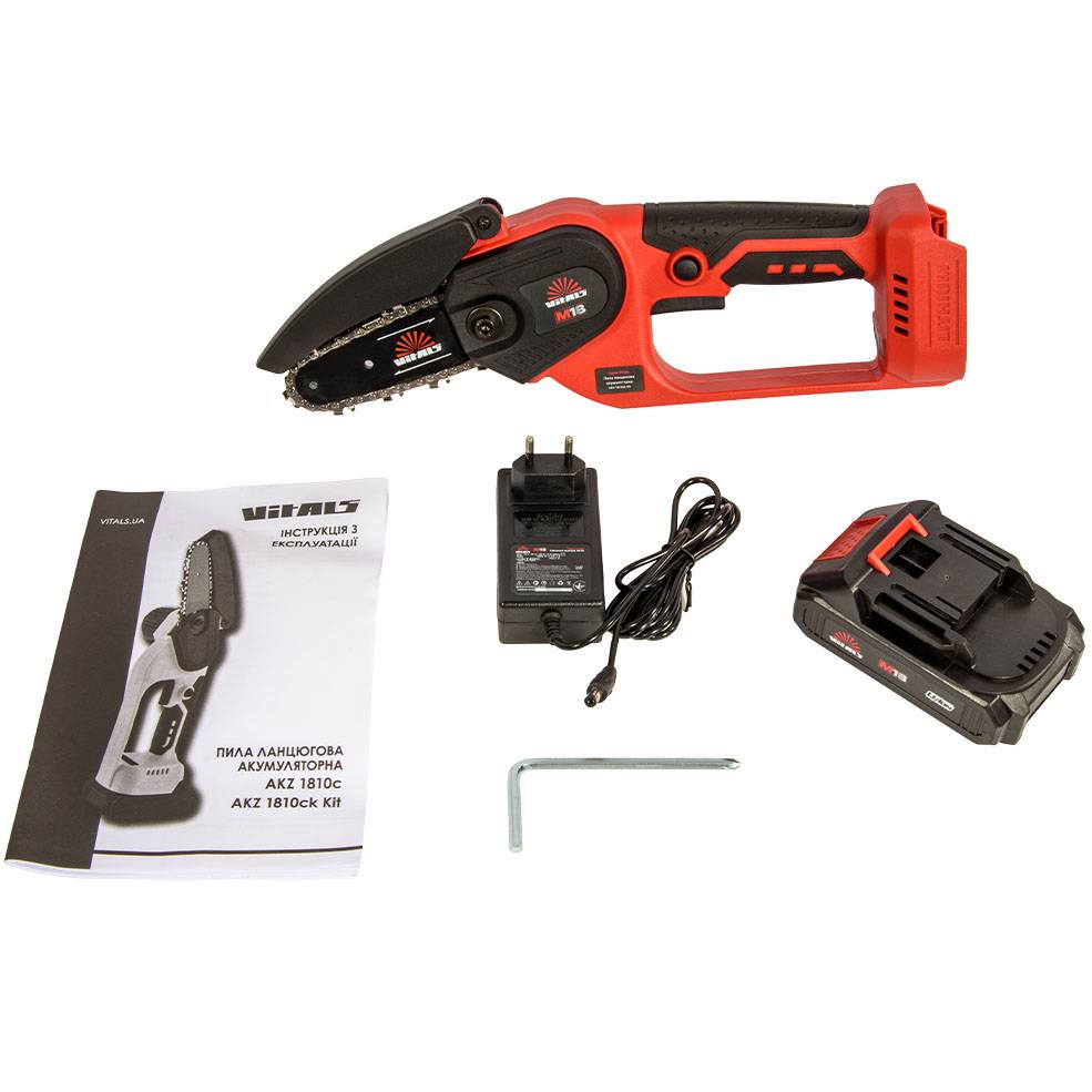 В Украине Цепная пила VITALS AKZ 1810ck Kit (235291)